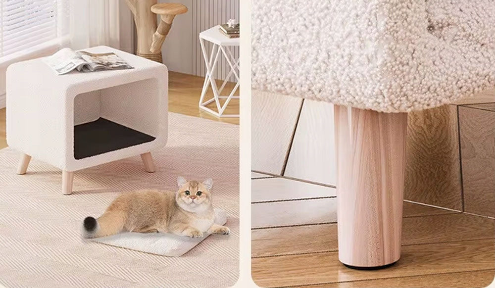 CAT HOUSE COMFORTABLE BED BOOTH SOFT BEDDING Packaging status original