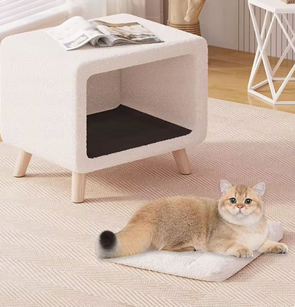 CAT HOUSE COMFORTABLE BED BOOTH SOFT BEDDING Trade name DOMEK-PLUSZ