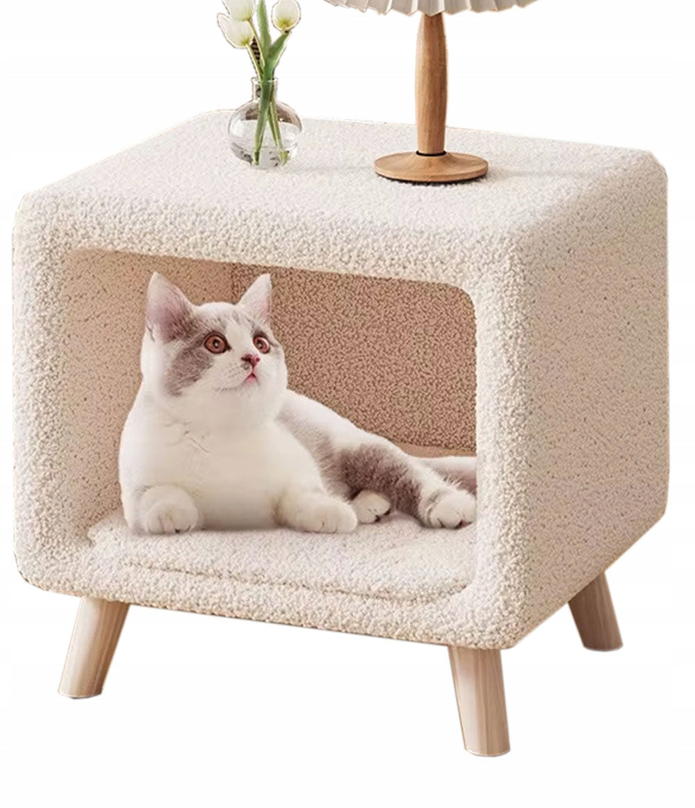 CAT HOUSE COMFORTABLE BED BOOTH SOFT BEDDING