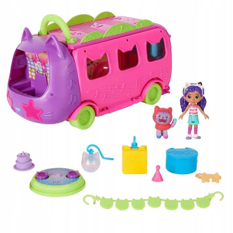 CAT HOUSE GABI PARTY BUS DOLL FIGURINE DJ CATNIP AKC. Manufacturer code 3230271