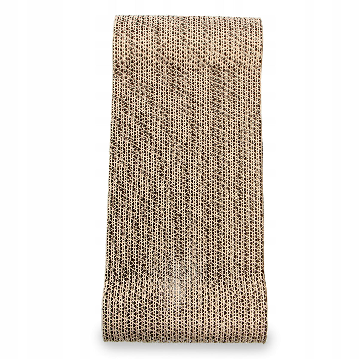CAT SCRATCHER 41x24 cm CARDBOARD CATNIP BED Drapan E6 Brand no brand