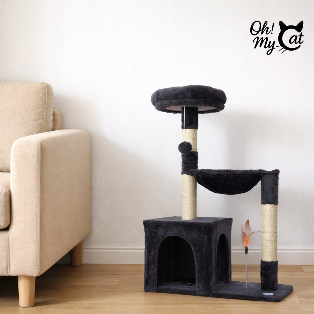 CAT SCRATCHER 86cm! BED HOUSE Sizal BOOTH Strong SUPER QUALITY post Packaging status original