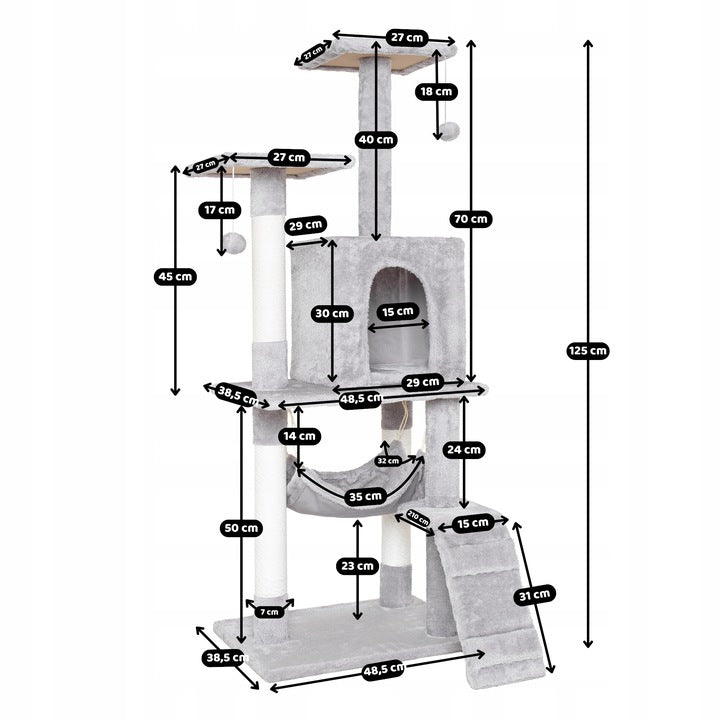Kačių draskyklė Fluxar home, SC-129, 119cm