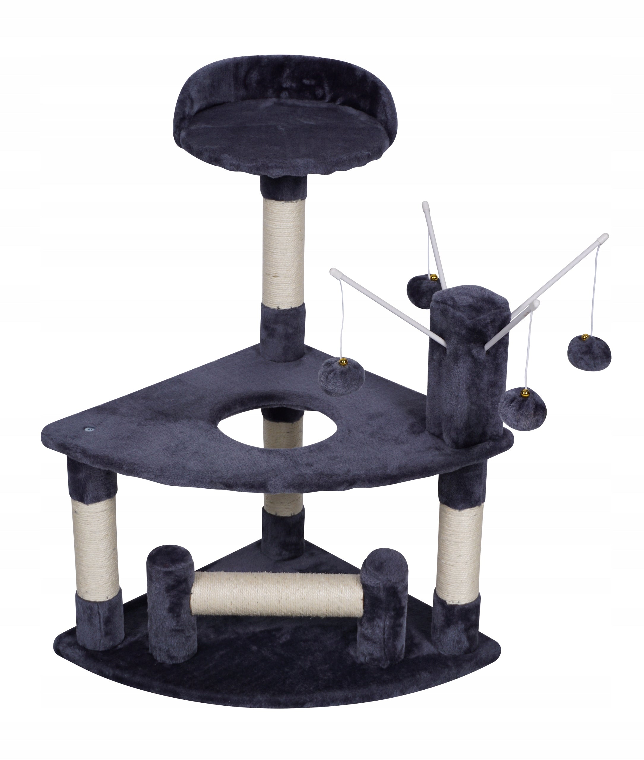 CAT SCRATCHER BED POST TOY Brand no brand