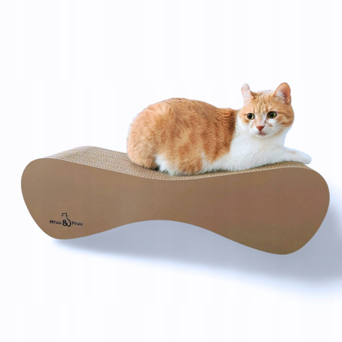 CAT SCRATCHER CARDBOARD LARGE 70x23x24 cm Mruu&Pruu