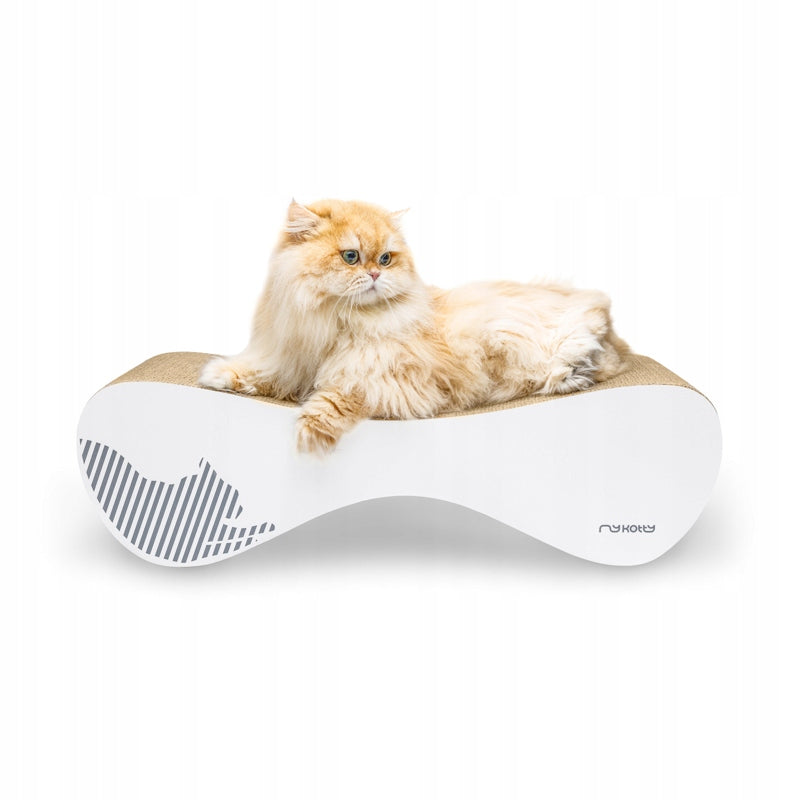 CAT SCRATCHER CARDBOARD LARGE BED 71x21x25 cm MYKOTTY