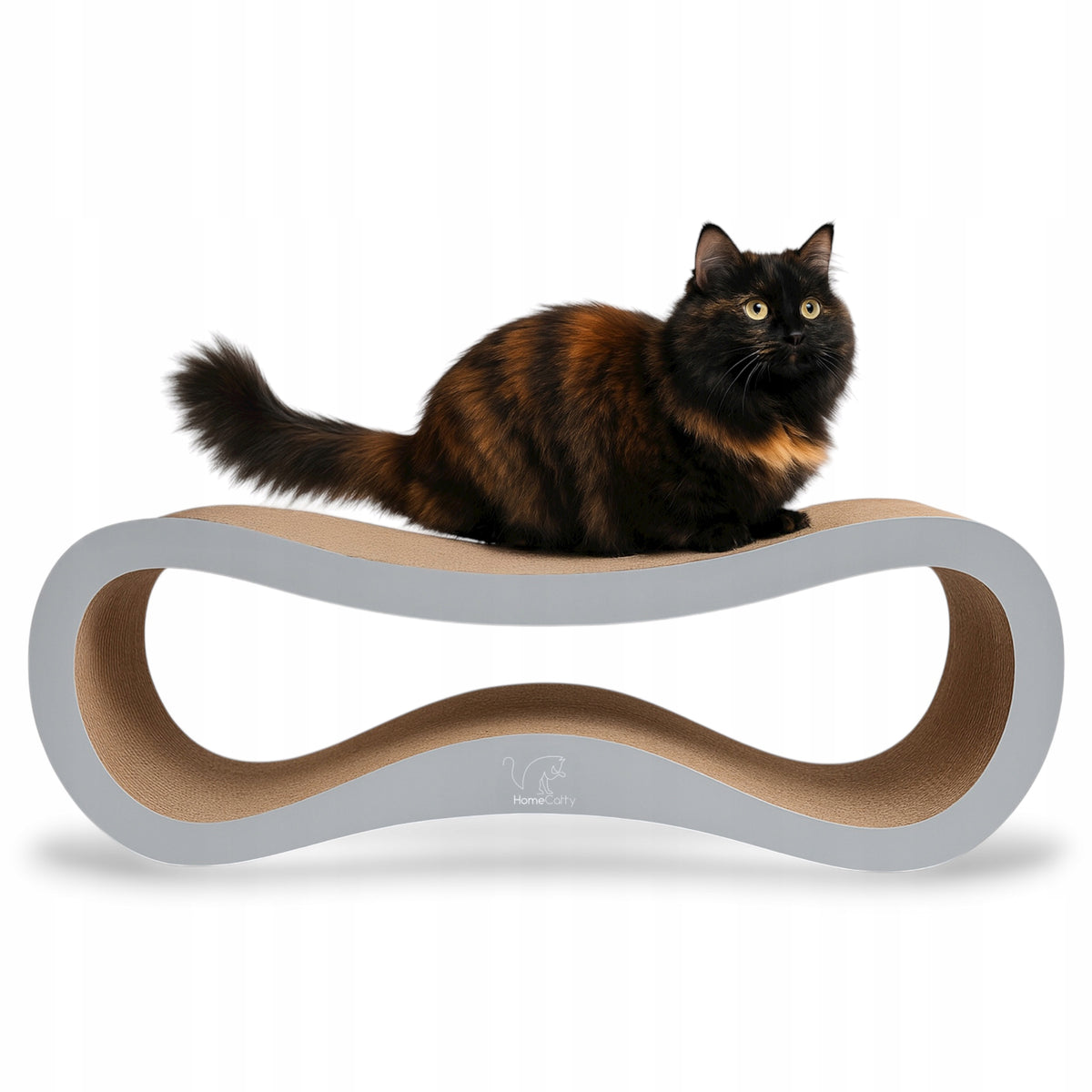 CAT SCRATCHER CARDBOARD LARGE BED 75x26x25 cm HomeCatty