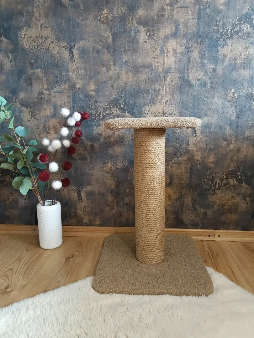 CAT SCRATCHER HIGH BED POST FOR BIG CATS "Dabby" Packaging status original