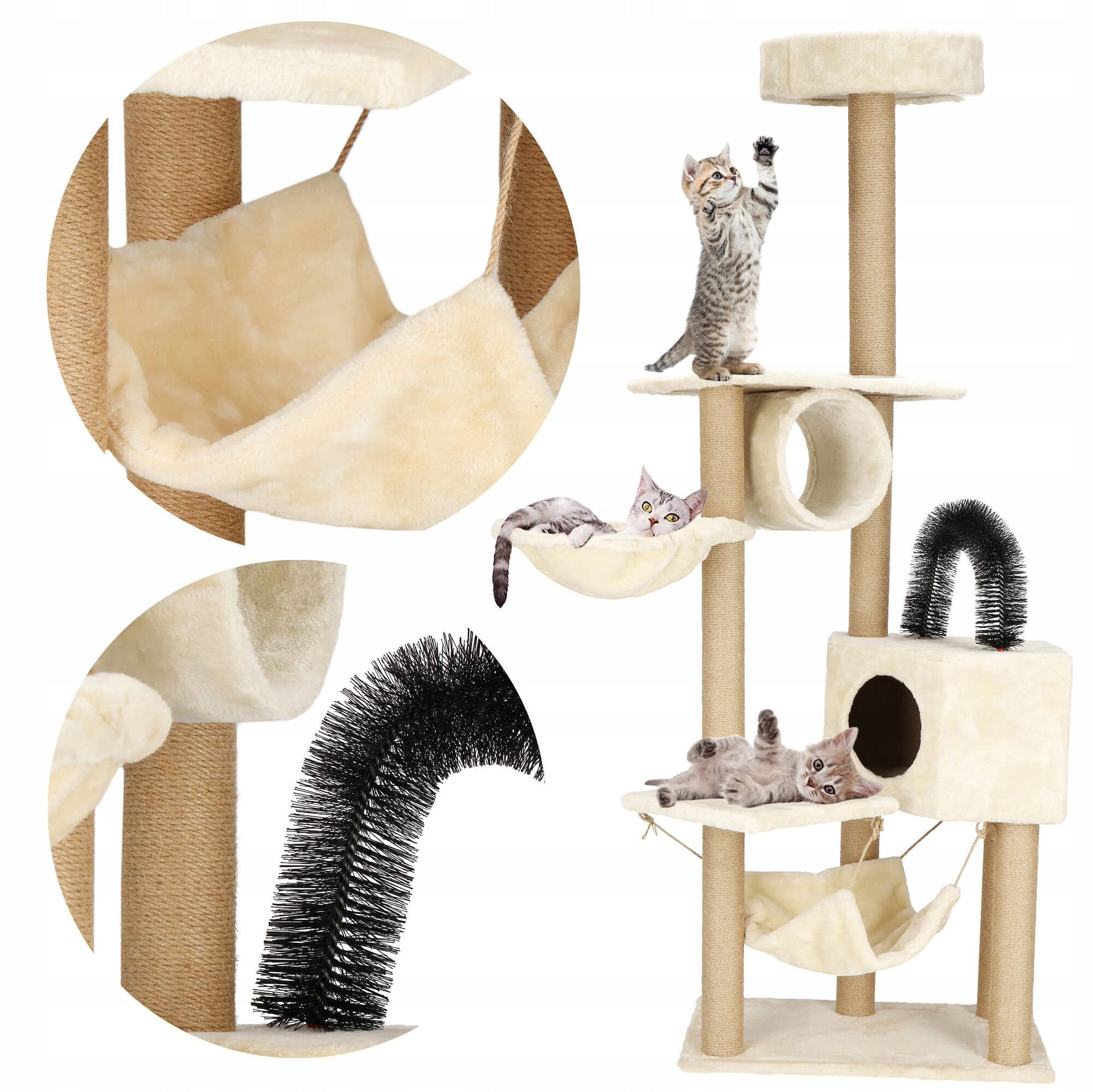 CAT SCRATCHER HIGH LARGE TOWER BED HOUSE 7 LEVELS POST Kind scratching tower scratching post bed tall scratching post