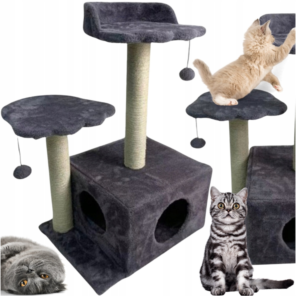 Kačių draskyklė Fluxar home, SC-125, 76cm