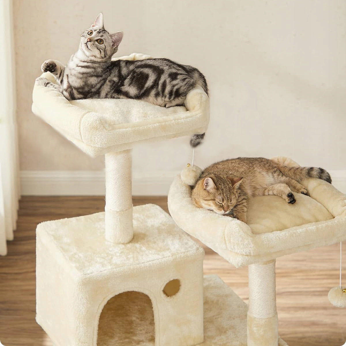 CAT SCRATCHER HOUSE BOOTH TREE TOWER XXL 146cm Brand Drapaczek