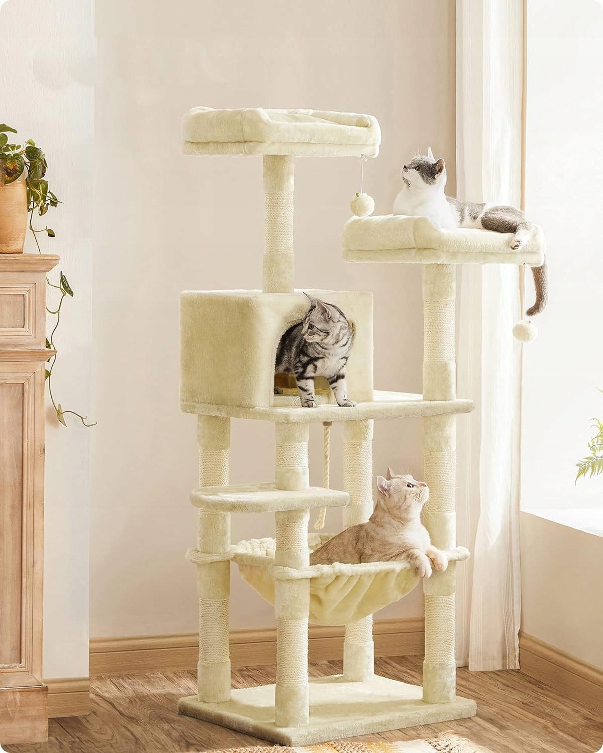 CAT SCRATCHER HOUSE BOOTH TREE TOWER XXL 146cm Manufacturer code 758218642641