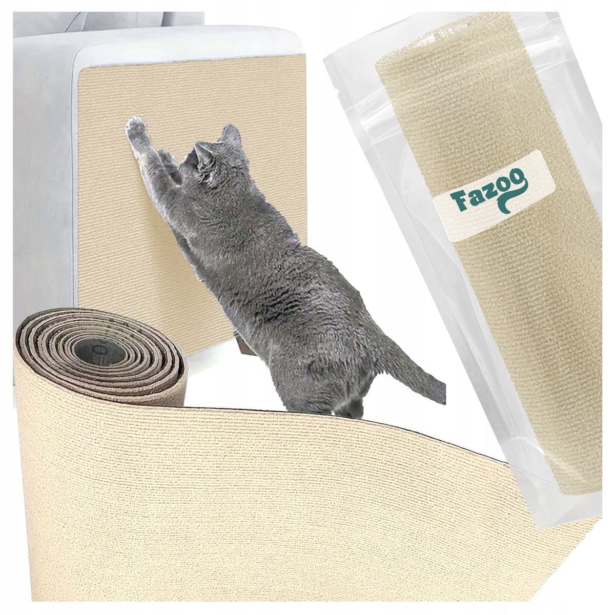 CAT SCRATCHER Mat Protective Film Material Wall Self Adhesive Furniture M