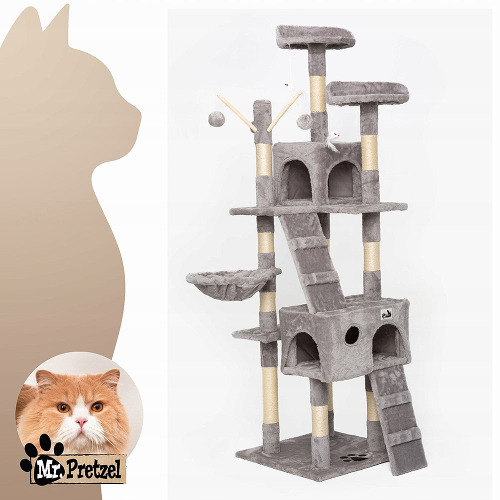 CAT SCRATCHER - Mr. Pretzel Lynx 170 cm HIGH STABLE CAT TOWER Packaging status original
