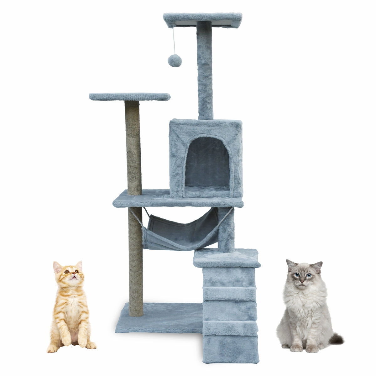 CAT SCRATCHER TOWER BED COTTAGE 5 LEVELS MEDAS PRO