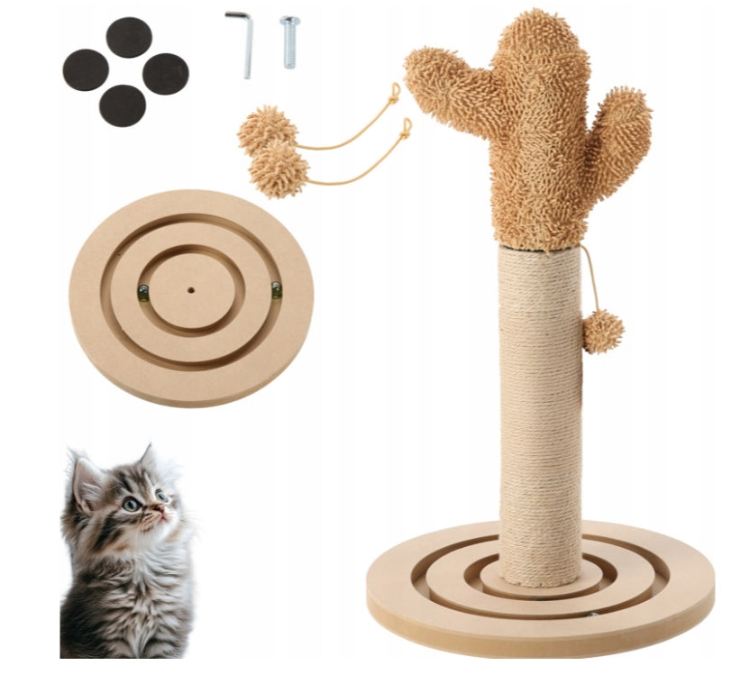 CAT SCRATCHER cactus cat toy stylish post + toys Manufacturer code 5906549681777