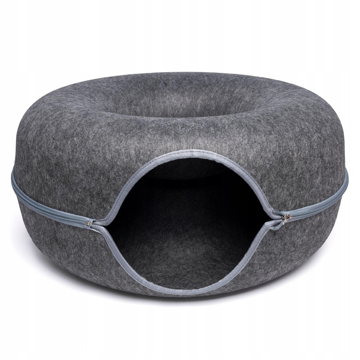 CAT TUNNEL BED ROUND DONUT COTTAGE 60 CM DARK GREY Manufacturer code 5907783088940