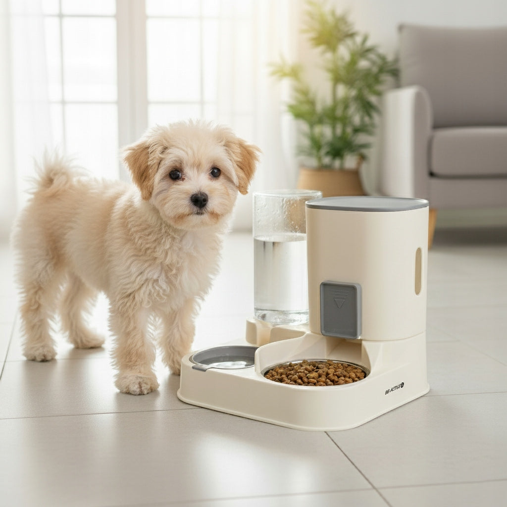 CAT WATER AND DOG FOOD FEEDER AUTOMATIC BOWL DRINKER DISPENSER 2IN1 Manufacturer code PKW01 PODAJNIK KARMY I WODY DLA PSA KOTA
