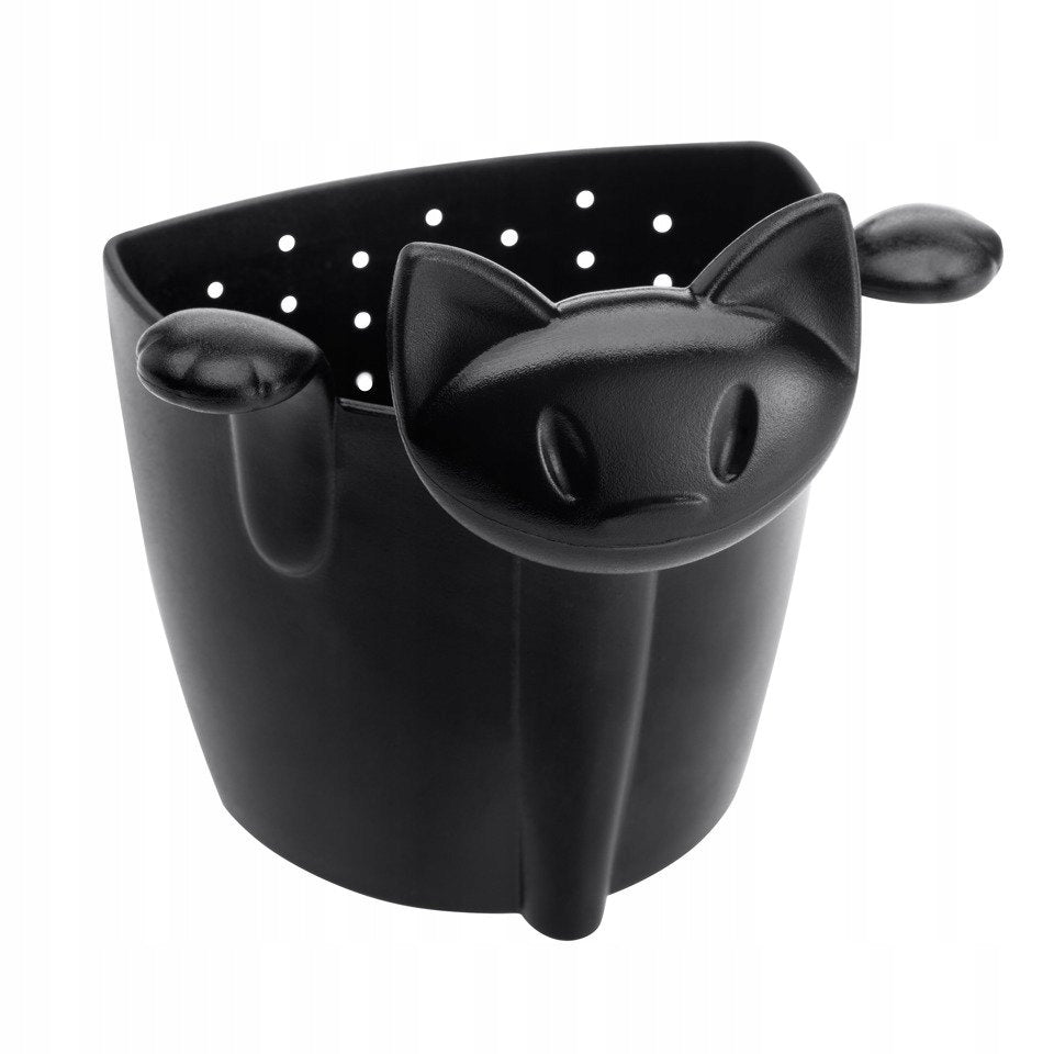 CAT tea infuser, plastic, black Brand Koziol