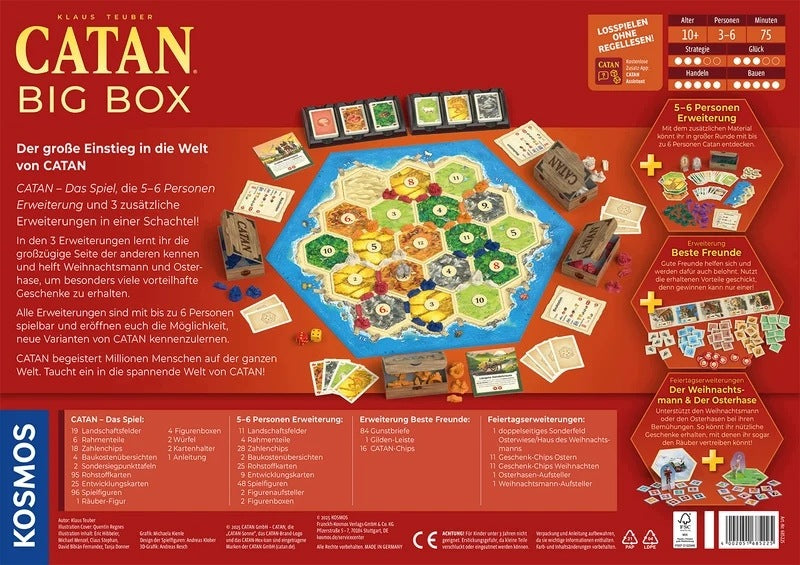 CATAN BIG BOX DAS SPIEL Brand Kosmos