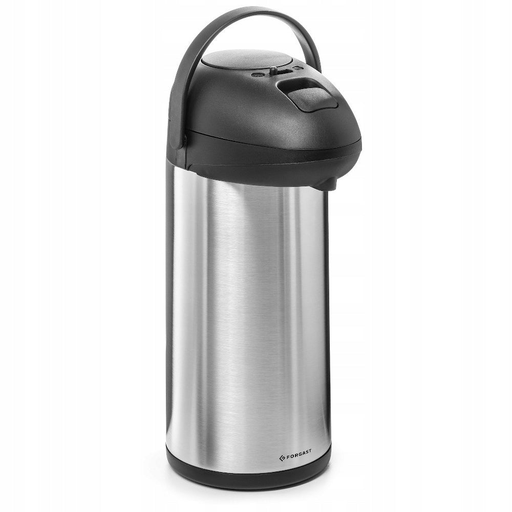 CATERING STEEL THERMOS WITH PUMP 5L FORGAST FG05805