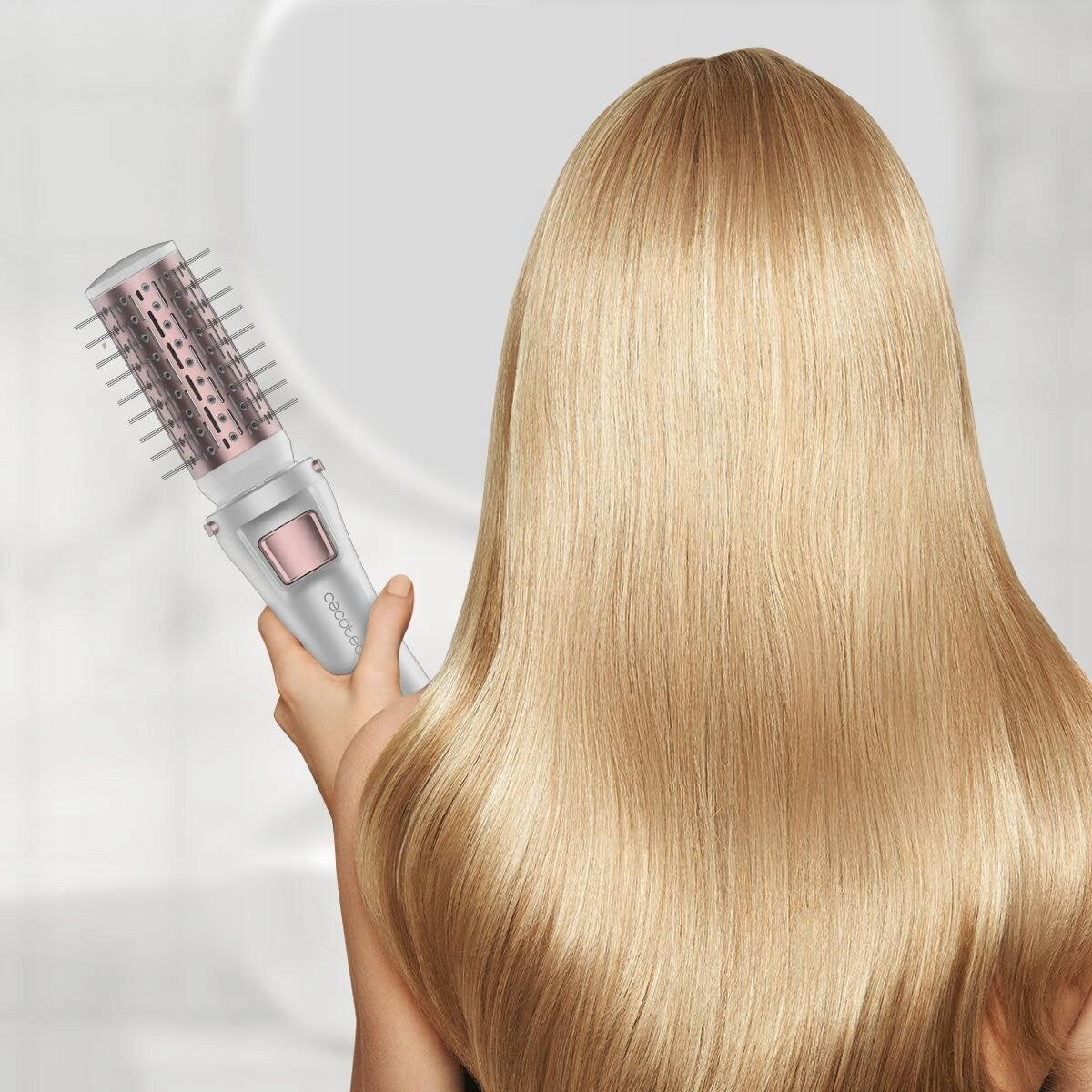 CECOTEC Ceramiccare Hair Dryer Curler Rotating Hair Brush 5in1 Brand Cecotec