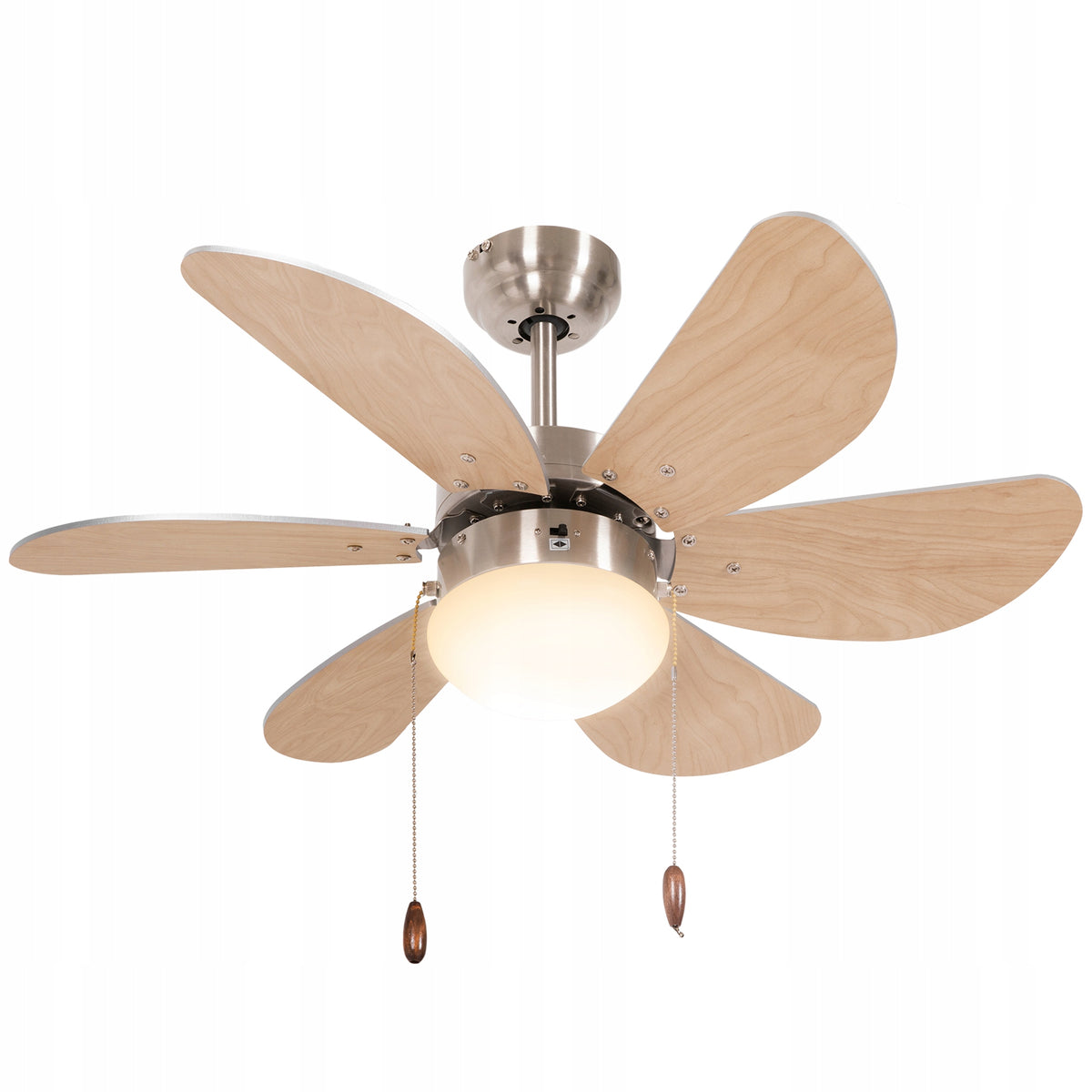 CEILING FAN HOMCOM brown