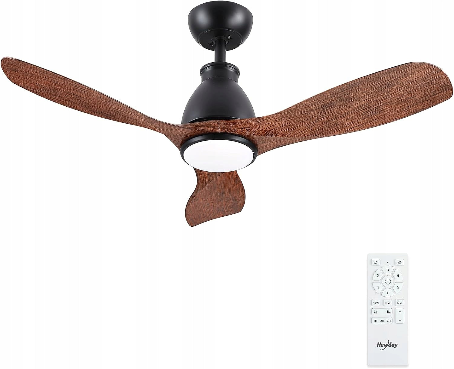 CEILING FAN WINDMILL 116cm NEWDAY REMOTE CONTROL LED LAMP WINDMILL, PLAFOND