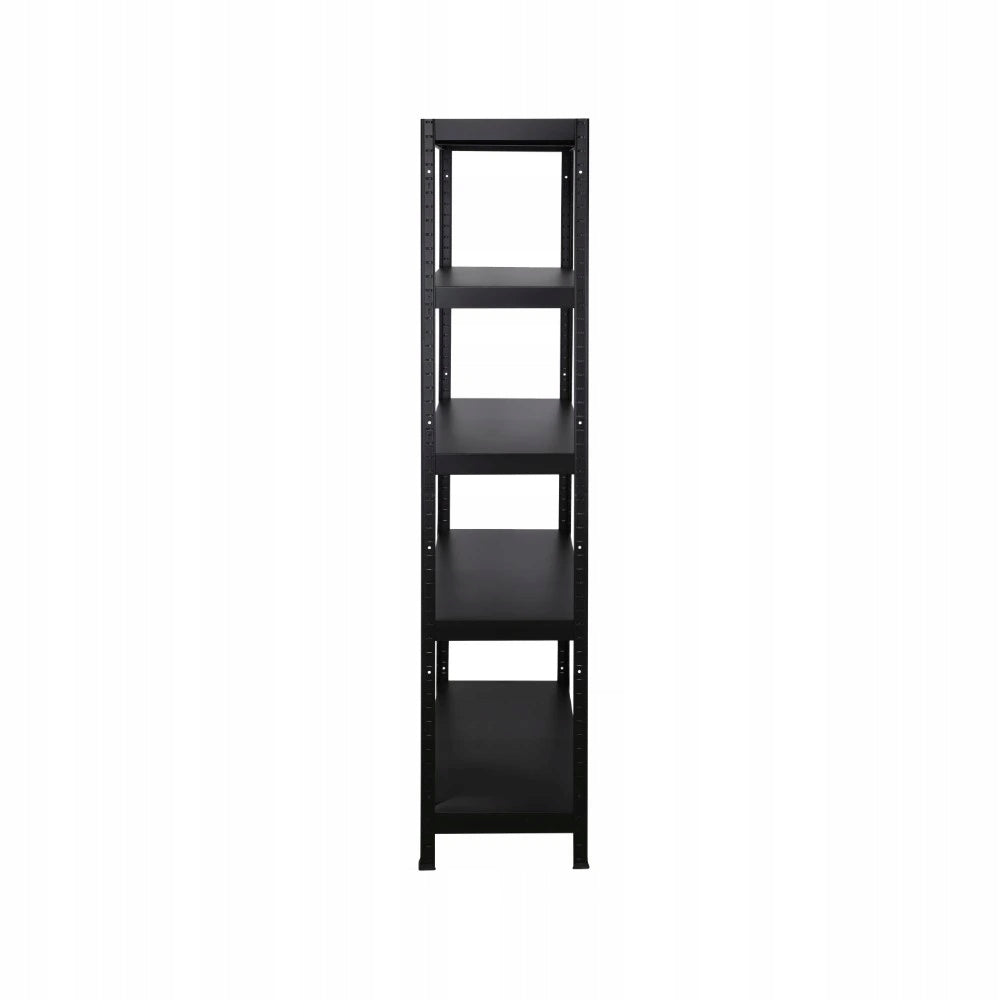 CELOKOVOVÝ REGÁL 180X60X40 5 POLÍC Lakovaný Čierny Product depth 40 cm