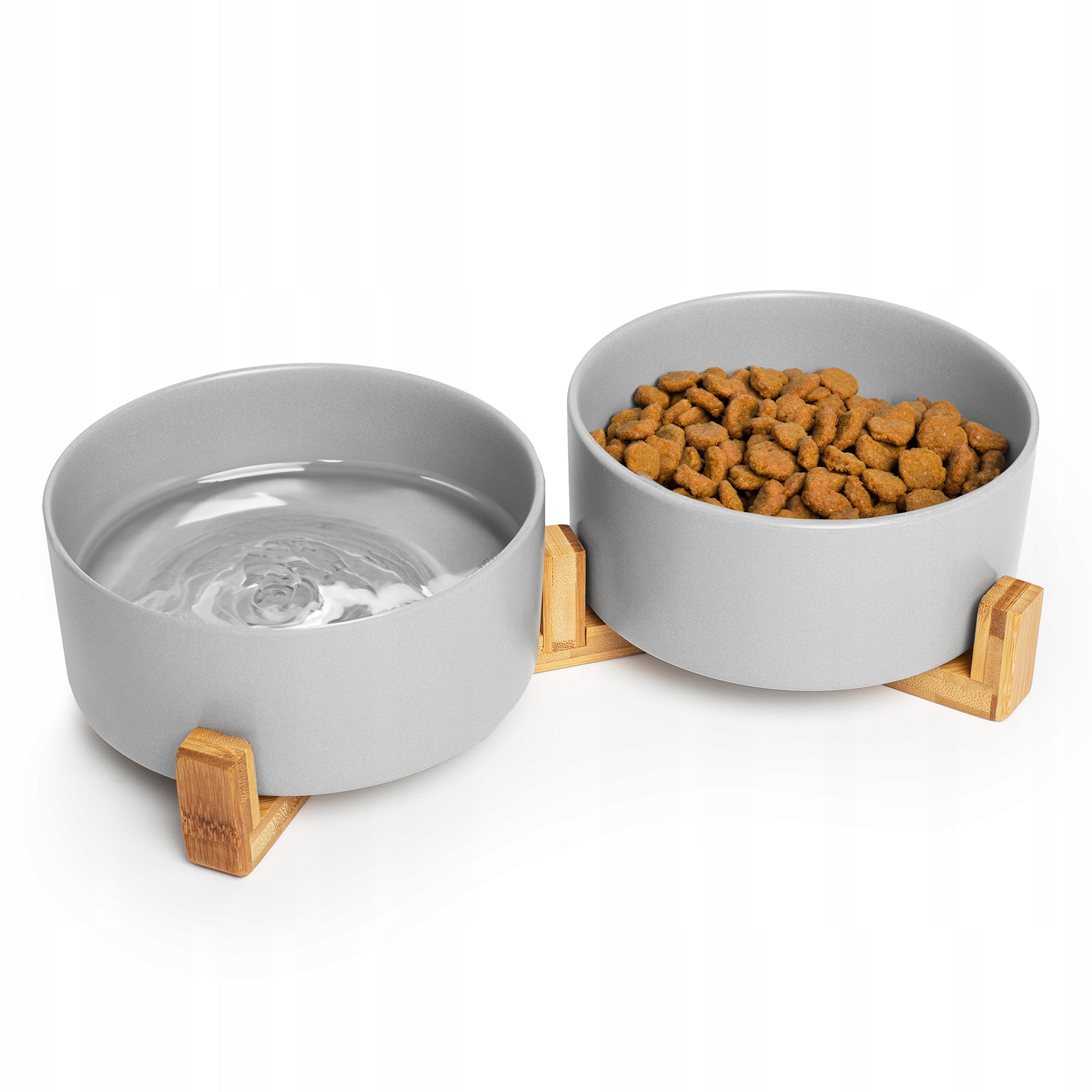 CERAMIC BOWL DOUBLE CAT DOG 2x850ml TWO CERAMIC BOWLS BASE Manufacturer code MISKA CERAMICZNA PODWÓJNA PSA KOTA 2x850ml