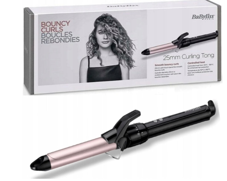 CERAMIC CURLING IRON BABYLISS C325E 25mm POWER 180W