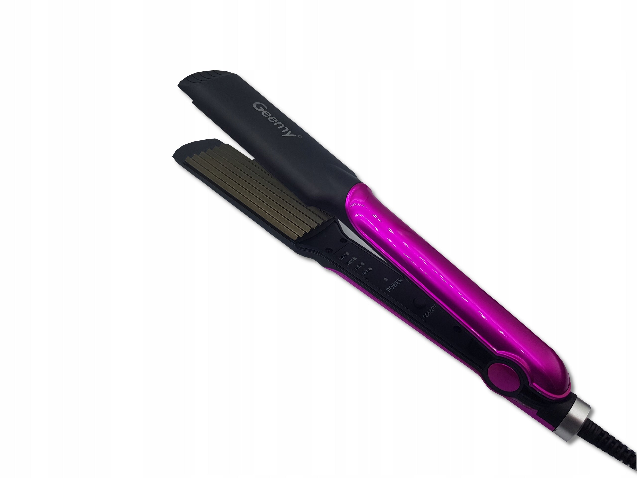 CERAMIC HAIR CRIMPER WITH TEMPERATURE CONTROL FOR STYLING Brand Geemy