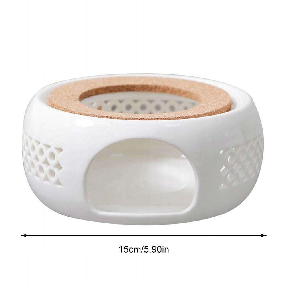 CERAMIC POT WARMER INFUSER KETTLE FOR TEALIGHT CANDLE Packaging status original