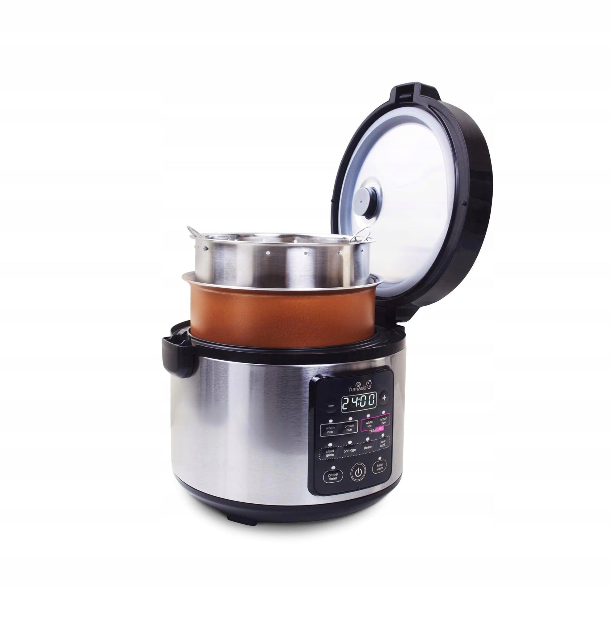 CERAMIC RICE COOKER FOR RICE 1L RICE COOKER MULTICOOKER Brand Yum Asia
