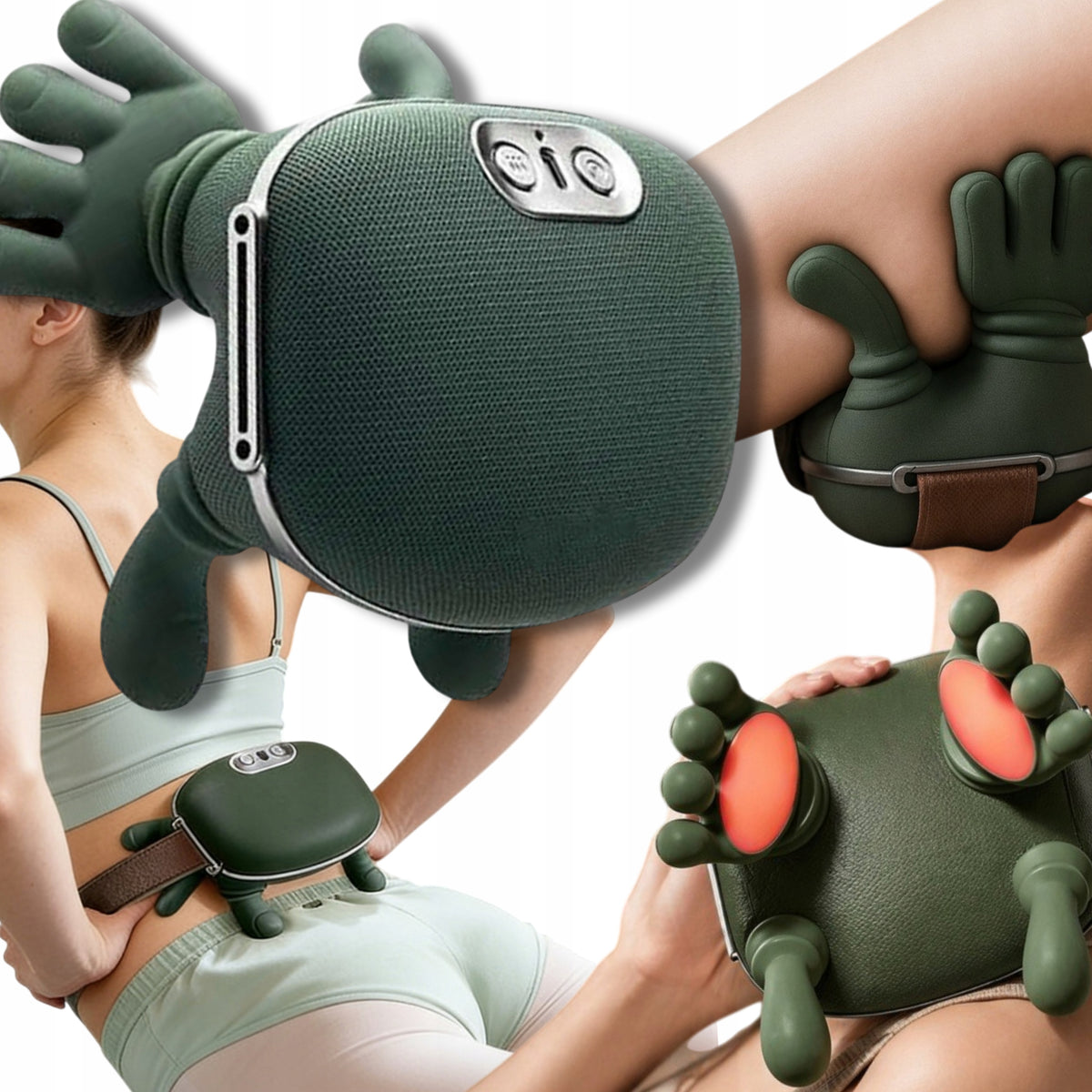 CERVICAL SPINE MASSAGER NECK MASSAGER HEATED 3 MODES