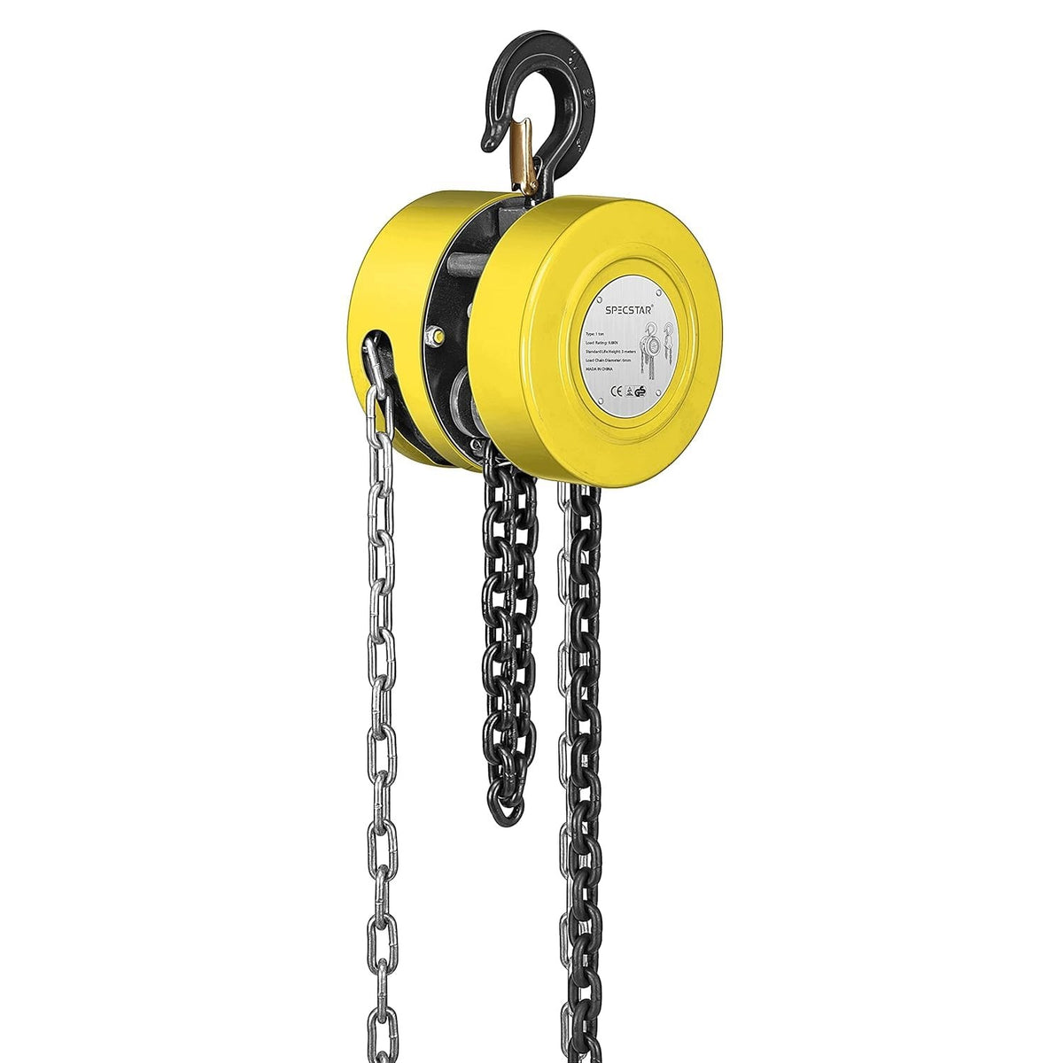 CHAIN HOIST MANUAL LIFTING CAPACITY 1250 KG SPECSTAR