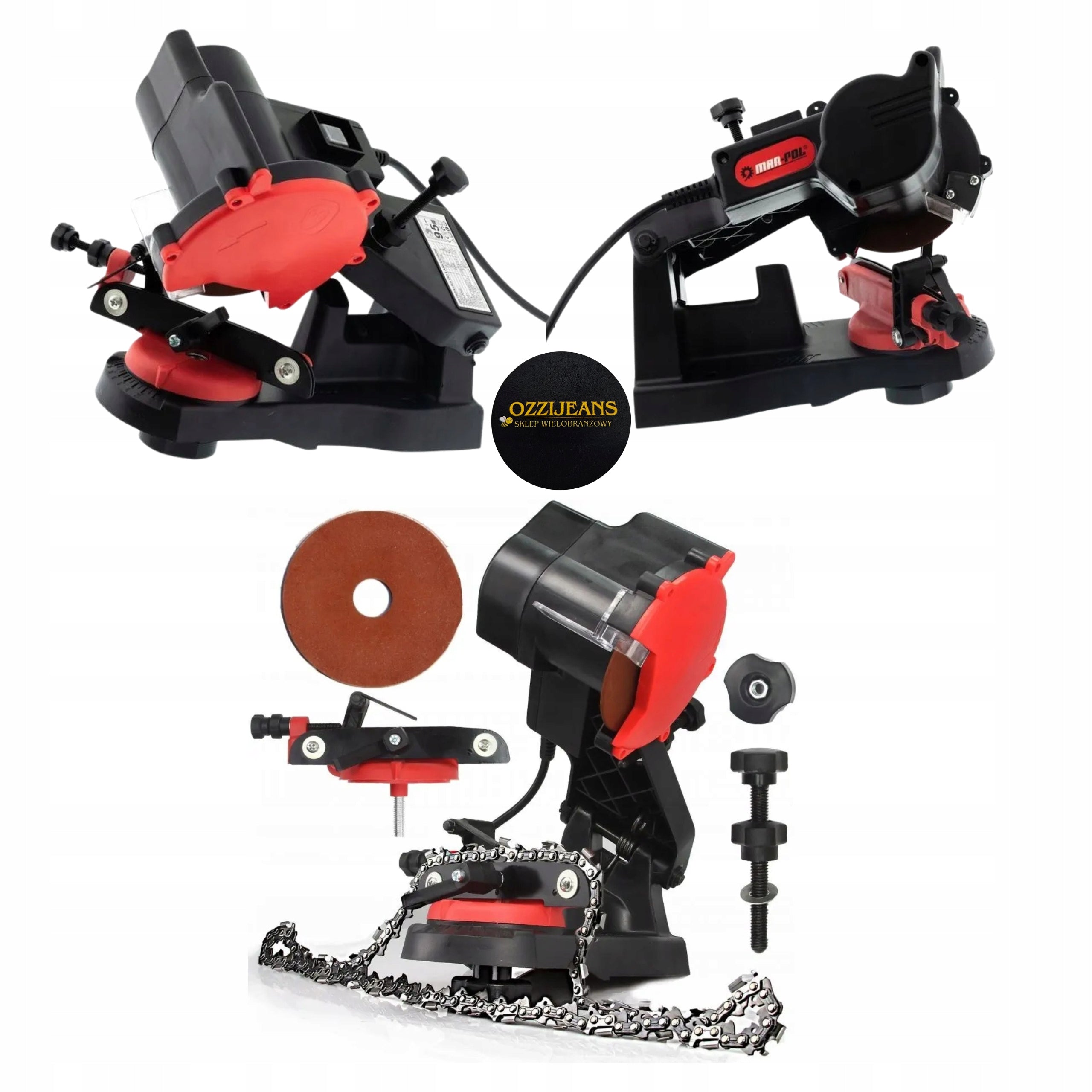 CHAIN SHARPENER SAW CHAINSAW ELECTRIC SHARPENER 90IN 1X DISC Packaging status original