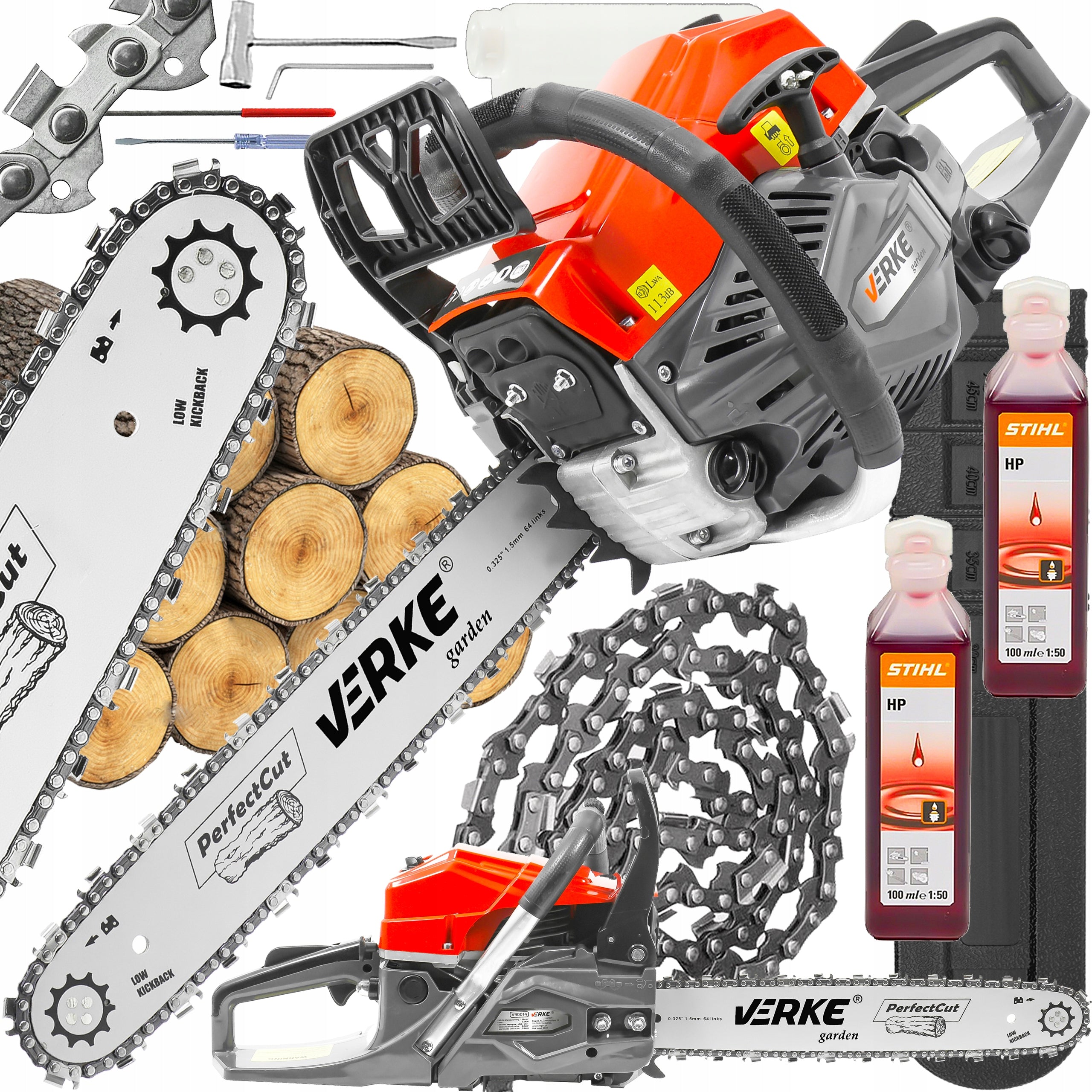 CHAINSAW 3,5KM FOR WOOD TREES STRONG + OIL STIHL