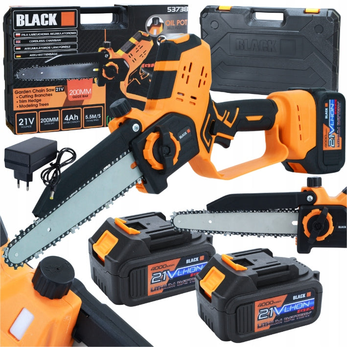 CHAINSAW CORDLESS BRUSHLESS SAW 8" 2 X 4 AH LUBRICATION