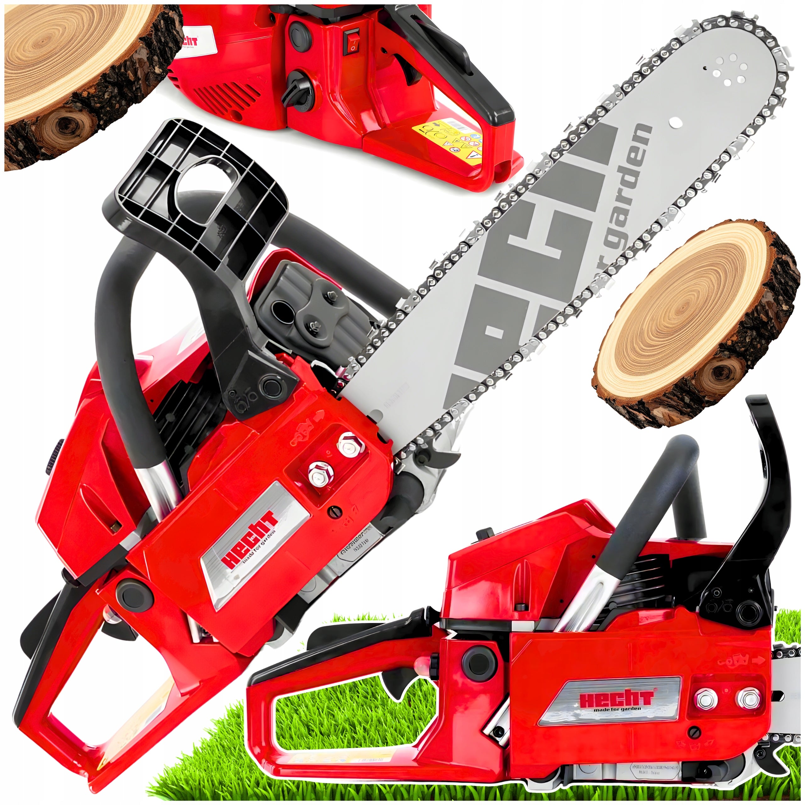 CHAINSAW HECHT 513 POWER 2,1 kW LOW WEIGHT 5,5 kg