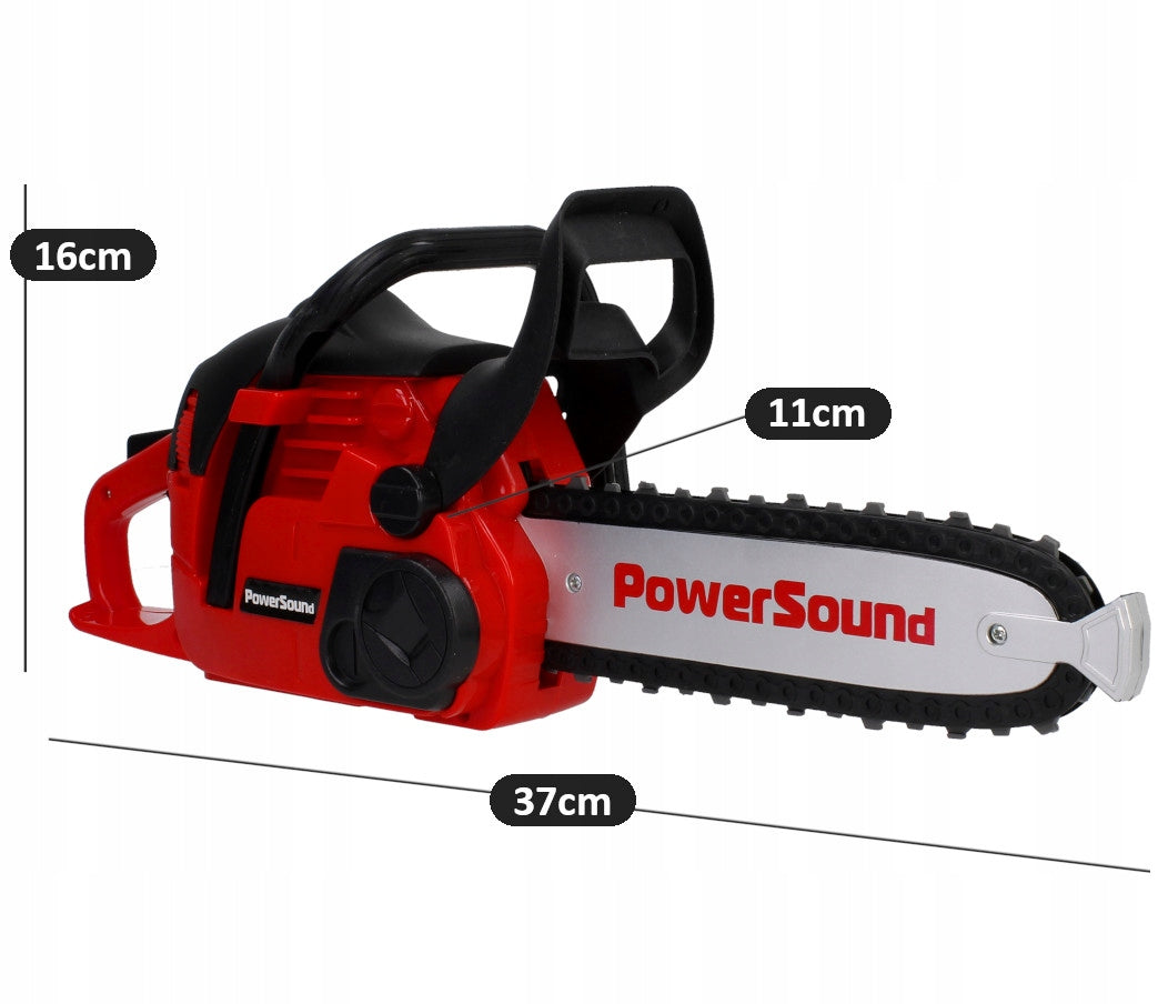 CHAINSAW Toy Combustion Saw Works Like a Real Battery Operated Tool type saw