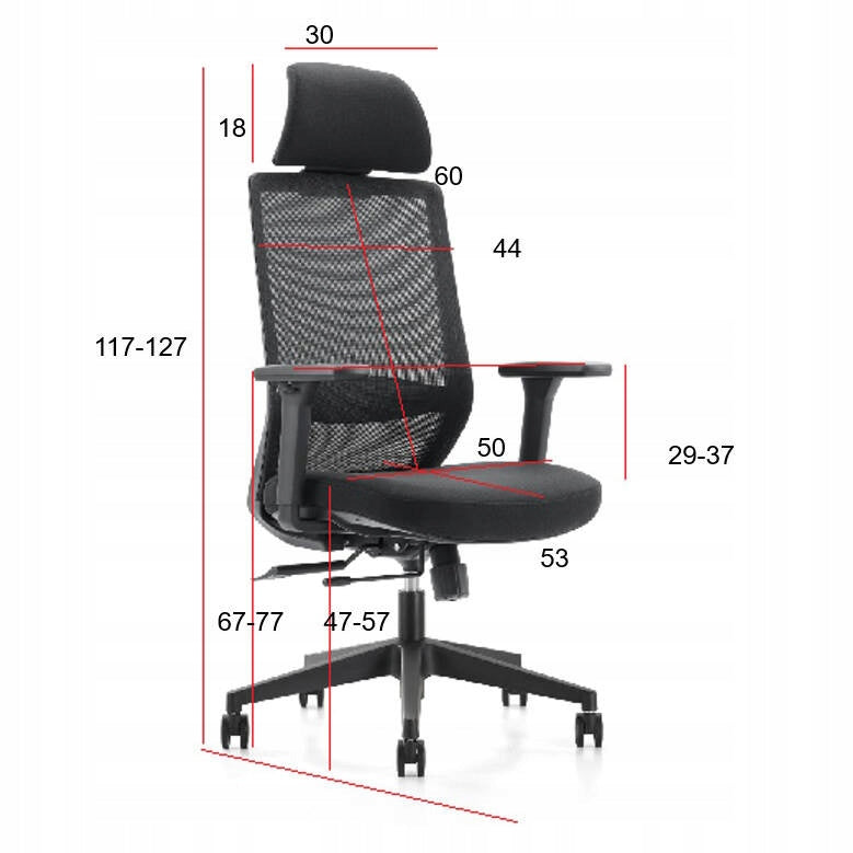 CHAIR ERGONOMIC OFFICE CHAIR ANGEL SWIVEL PERUN BHP EAN (GTIN) 5905323247642