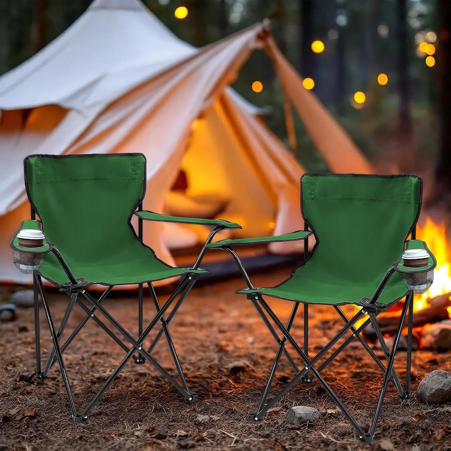 CHAIR FISHING CHAIR CAMPING AND HIKING FOLDING GREEN Manufacturer code KRZESŁO TURYSTYCZNE SKŁADANE KEMPINGOWE GREEN