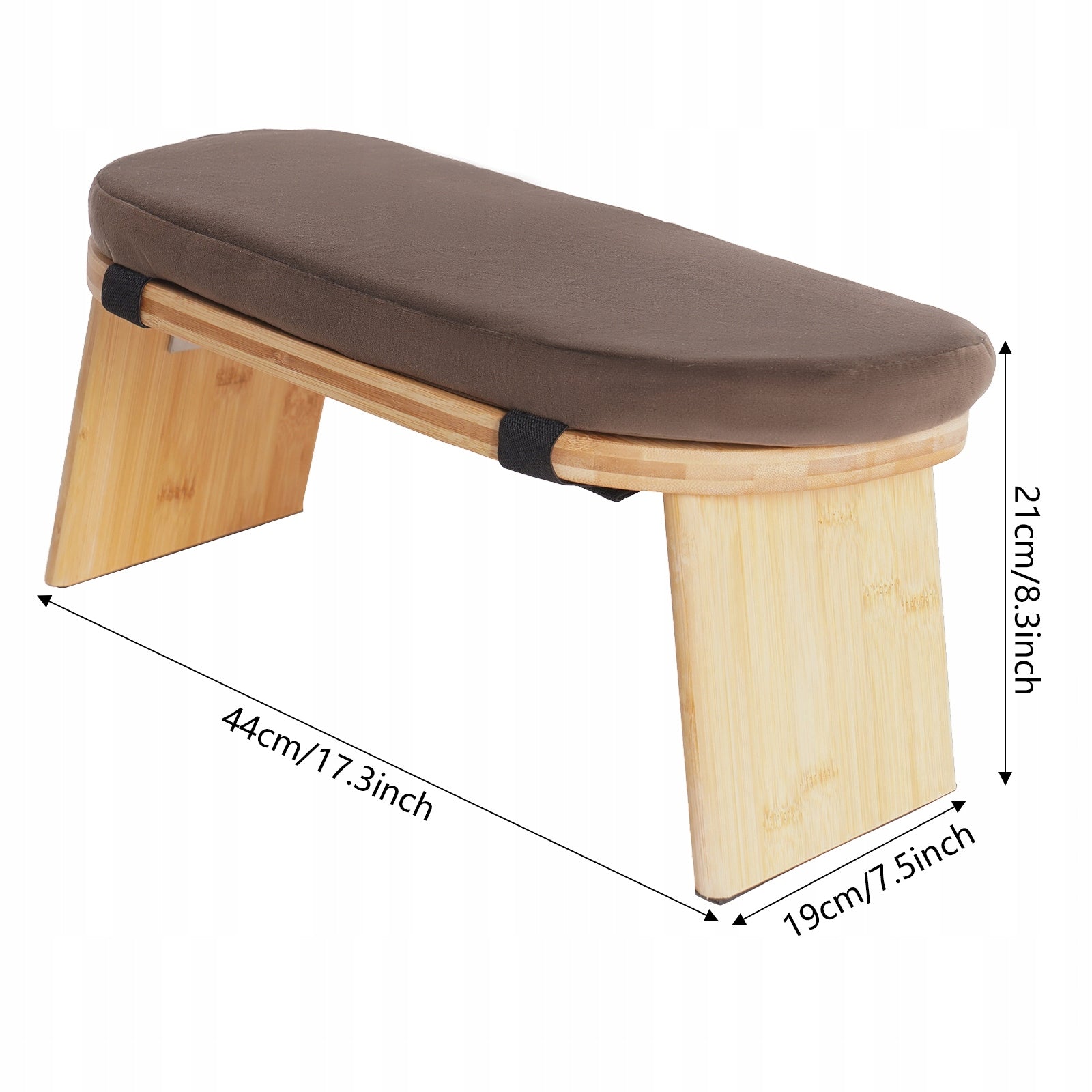 CHAIR FOR MEDITATION AND YOGA, FOLDABLE, BAMBOO, 180KG Kind Chair