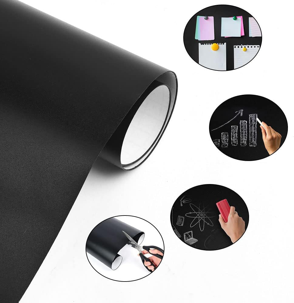 CHALKBOARD SELF-ADHESIVE WALLPAPER ON THE WALL FOIL 200X100CM MAGNETIC Packaging status original