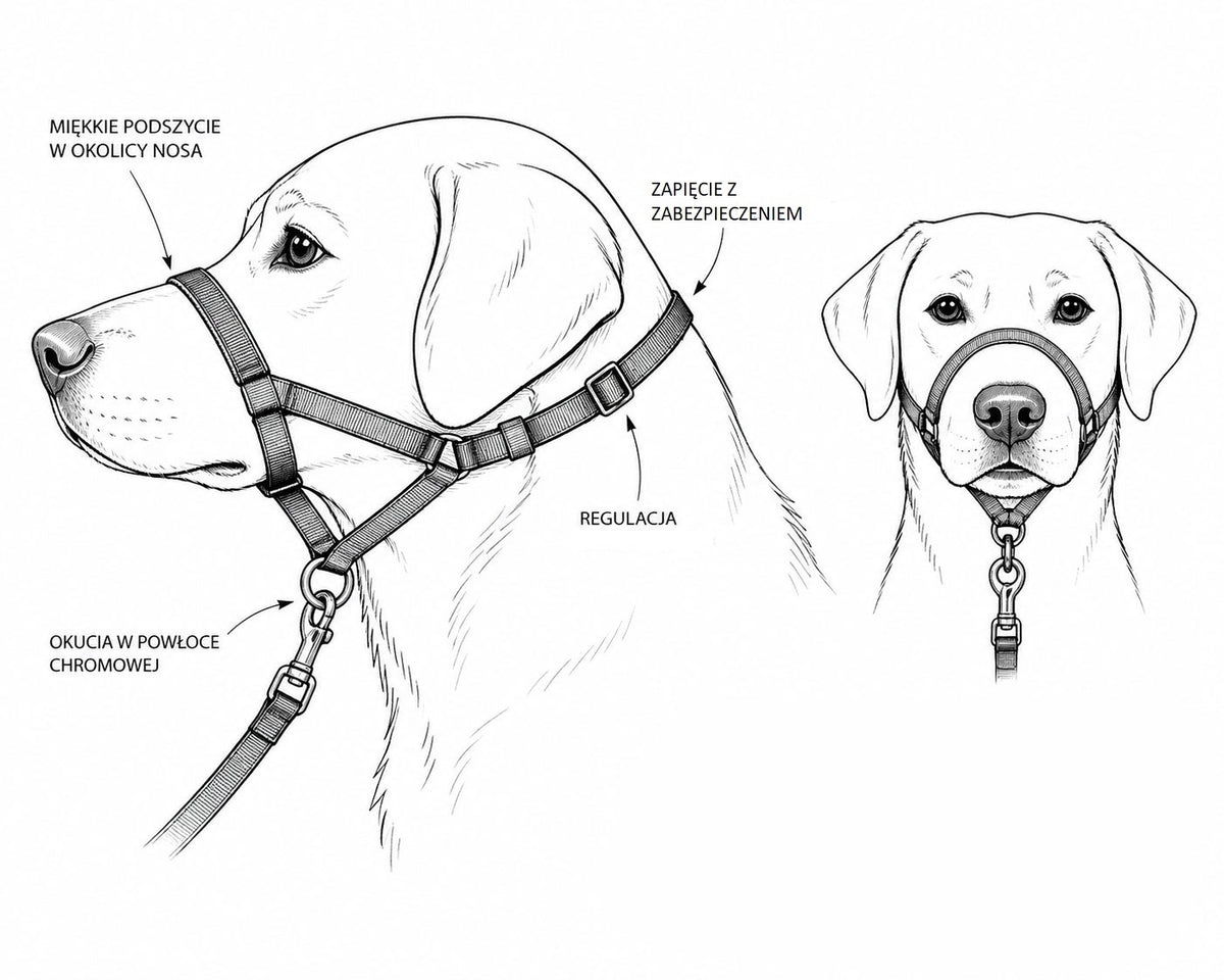 CHAMPION Cantar for Dog Collar Adjustable XL 32-38 cm Black "5" Manufacturer code TK 5