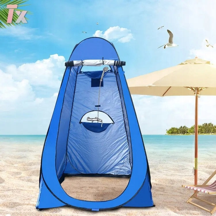 CHANGING ROOM PORTABLE CAMPING BEACH TENT FOR SHOWER TOILET WC Length 120 cm