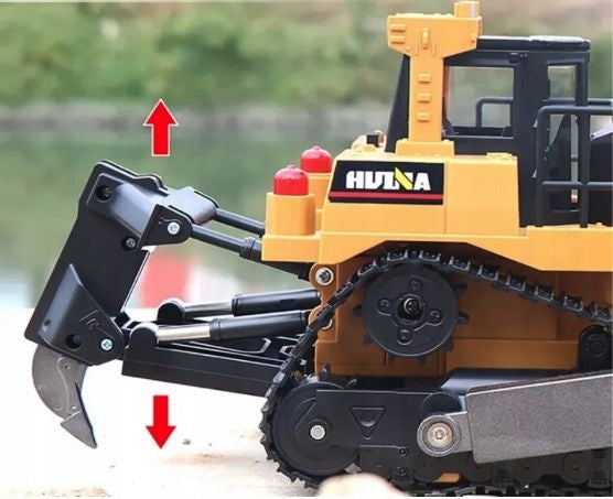 CHARGER HUINA 1554 TOY BULLDOZER RC LARGE 1:16 GIFT FOR KIDS Kid's age 8+ years