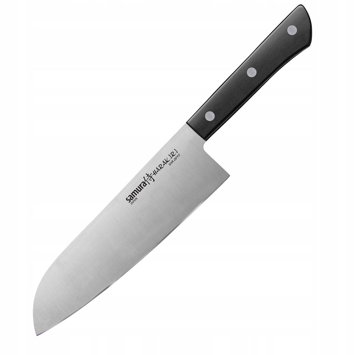 CHEF'S KNIFE SANTOKU KITCHEN KNIFE SAMURA HARAKIRI JAPANESE STEEL AUS-8