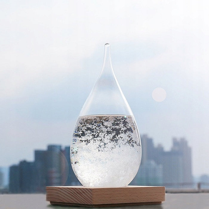 CHEMICAL BAROMETER Storm Glass Storm Drop Predicts Weather Packaging status original